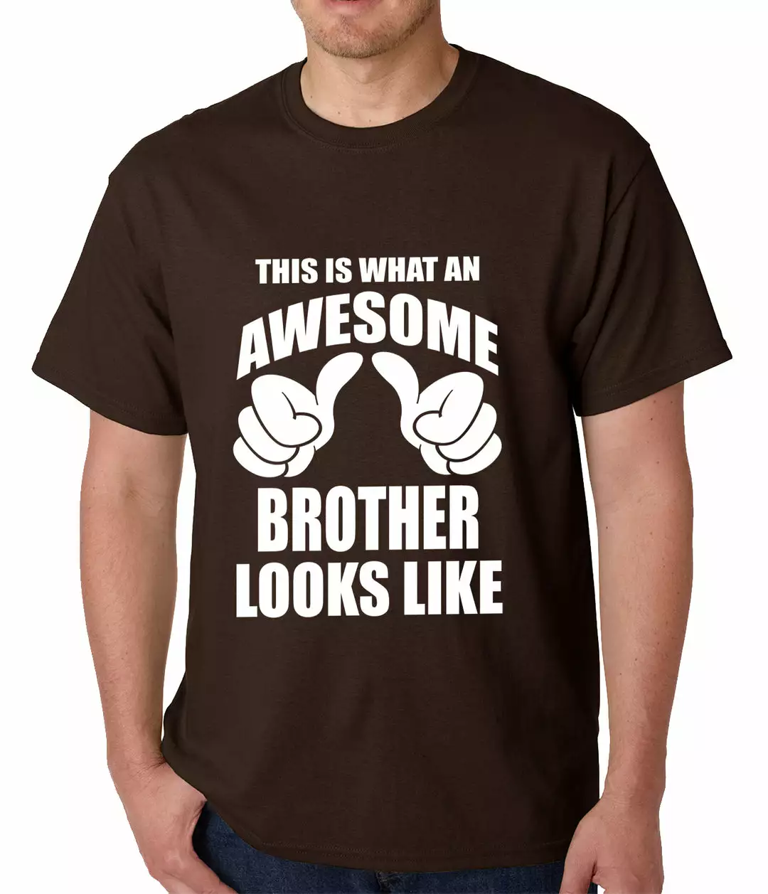 Bewild Positive Reinforcement Awesome Brother Mens T-shirt 4 Bewild Positive Reinforcement Awesome Brother Mens T-shirt