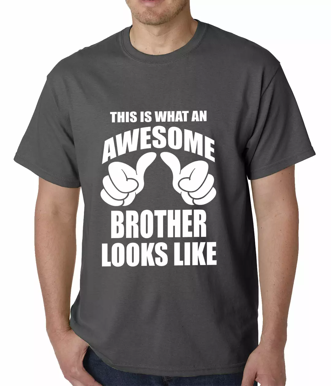 Bewild Positive Reinforcement Awesome Brother Mens T-shirt 5 Bewild Positive Reinforcement Awesome Brother Mens T-shirt