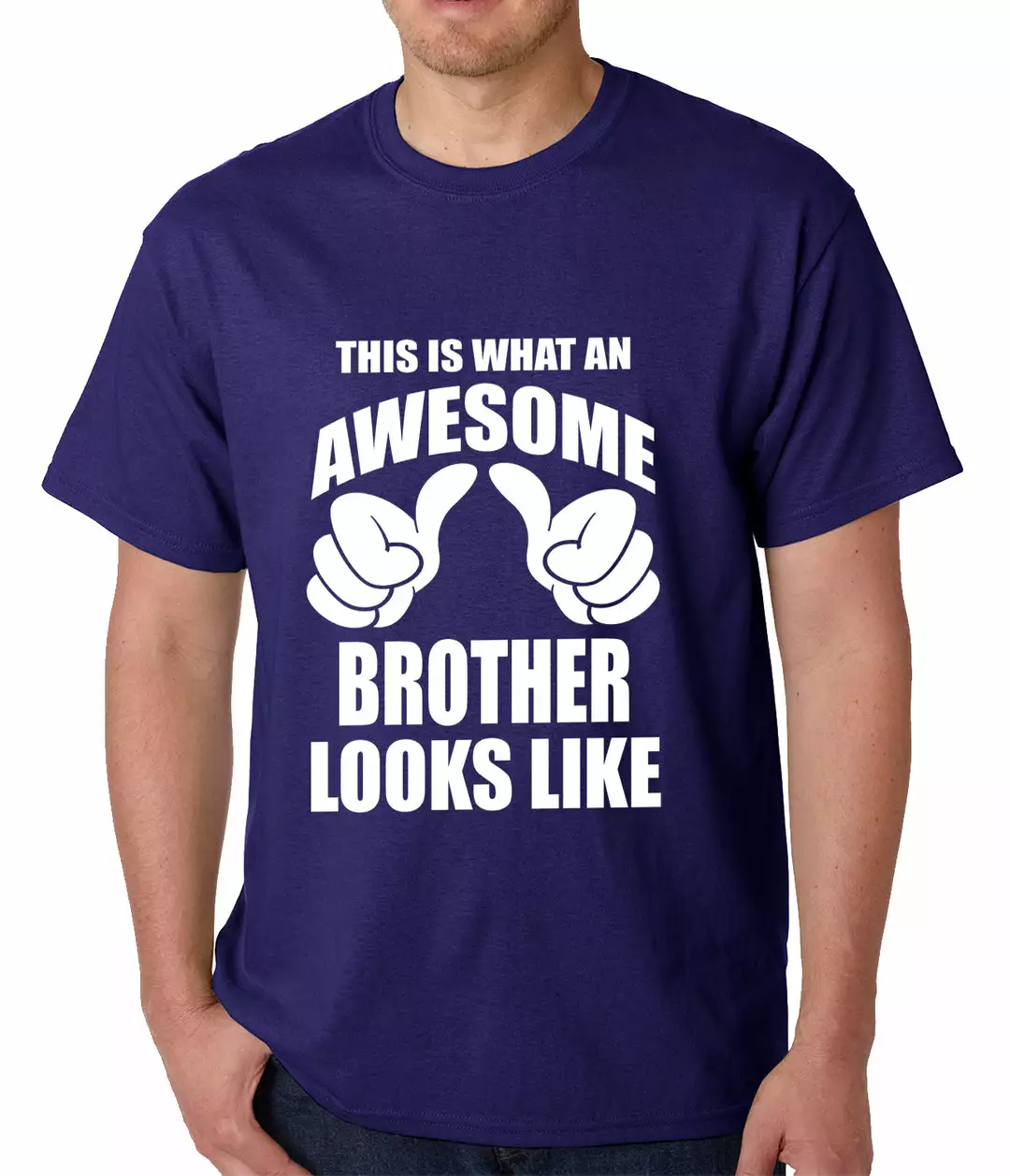 Bewild Positive Reinforcement Awesome Brother Mens T-shirt 10 Bewild Positive Reinforcement Awesome Brother Mens T-shirt