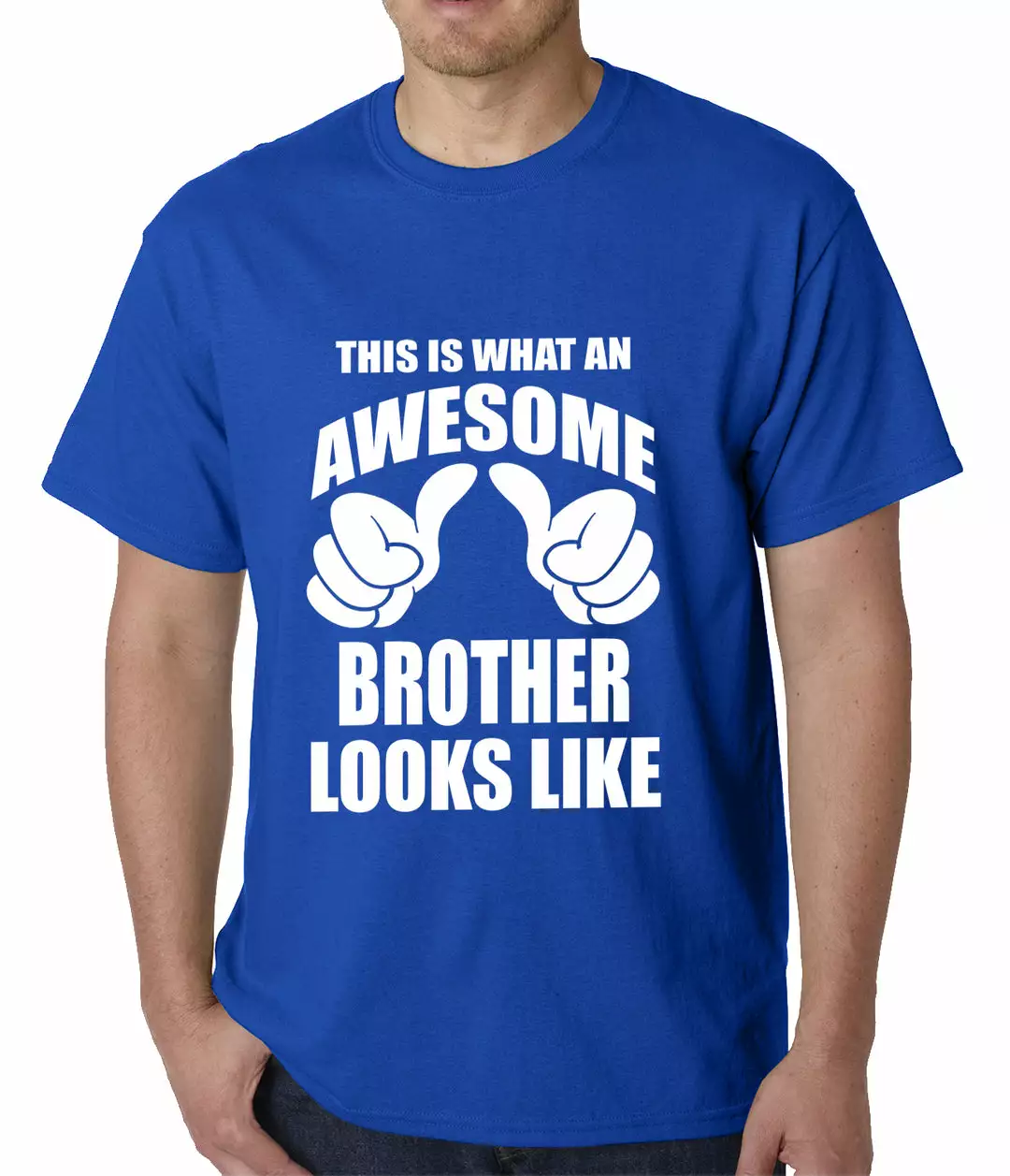 Bewild Positive Reinforcement Awesome Brother Mens T-shirt 12 Bewild Positive Reinforcement Awesome Brother Mens T-shirt