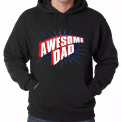Bewild Awesome Dad Adult Hoodie Positive Reinforcement