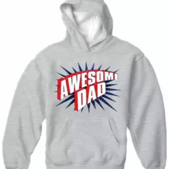 Bewild Awesome Dad Adult Hoodie Positive Reinforcement