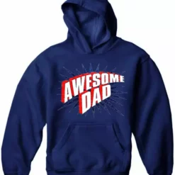 Bewild Awesome Dad Adult Hoodie Positive Reinforcement