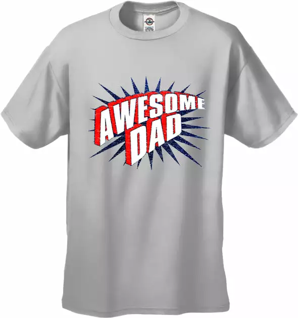 Bewild Awesome Dad Men's T-Shirt Positive Reinforcement 7 Bewild Awesome Dad Men's T-Shirt Positive Reinforcement