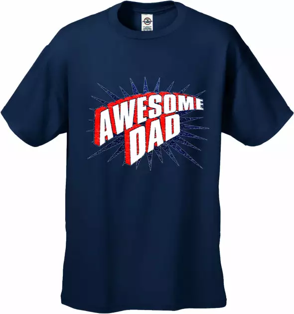 Bewild Awesome Dad Men's T-Shirt Positive Reinforcement 8 Bewild Awesome Dad Men's T-Shirt Positive Reinforcement