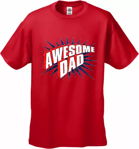 Bewild Awesome Dad Men's T-Shirt Positive Reinforcement 9 Bewild Awesome Dad Men's T-Shirt Positive Reinforcement
