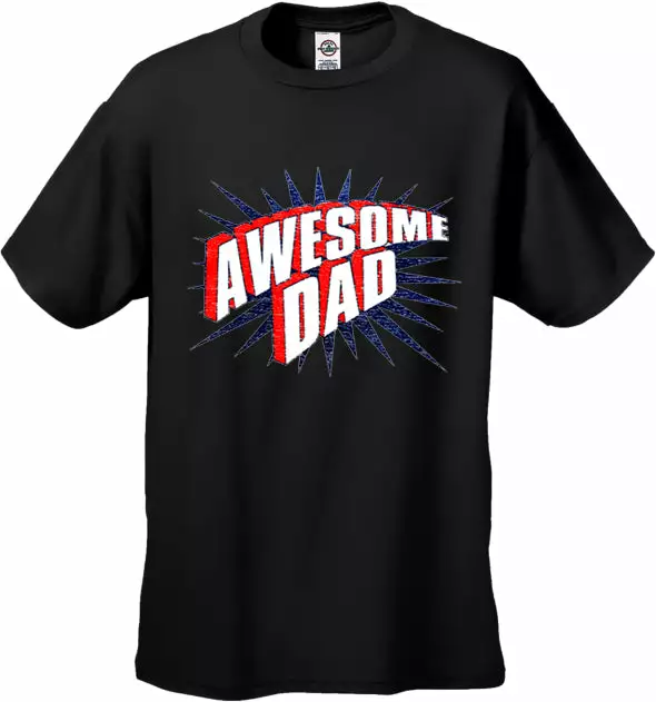 Bewild Awesome Dad Men's T-Shirt Positive Reinforcement 4 Bewild Awesome Dad Men's T-Shirt Positive Reinforcement