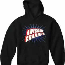 Bewild Awesome Grandpa Vintage Adult Hoodie