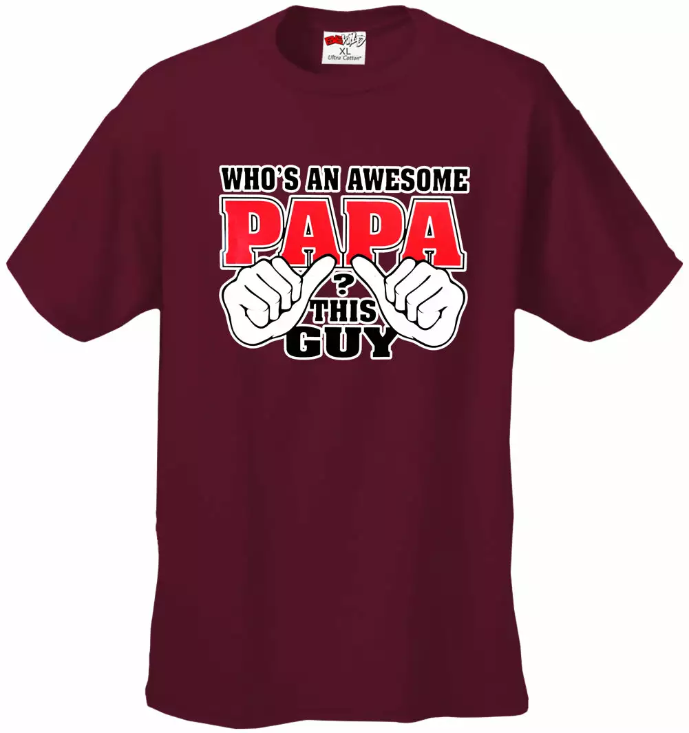 Bewild Positive Reinforcement Awesome Papa Men's T-Shirt 6 Bewild Positive Reinforcement Awesome Papa Men's T-Shirt