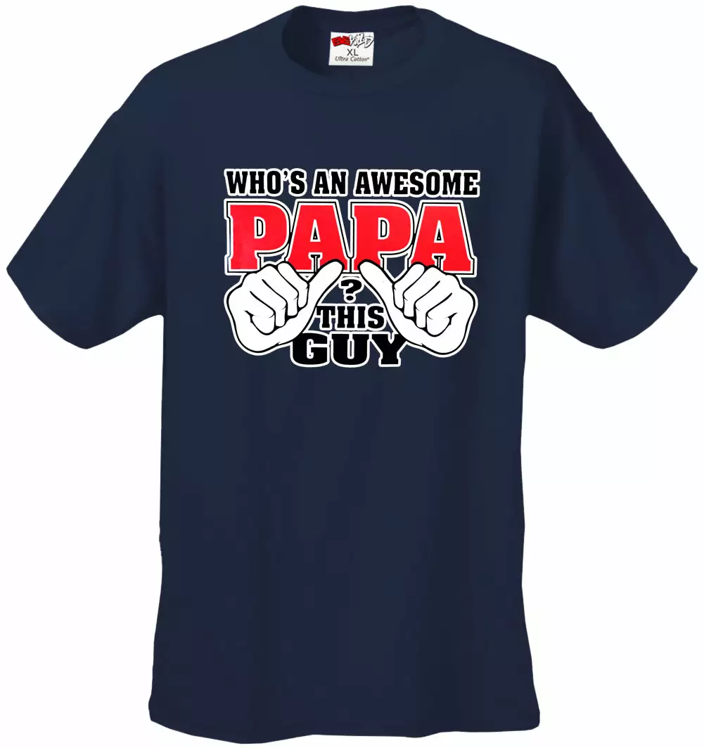 Bewild Positive Reinforcement Awesome Papa Men's T-Shirt 12 Bewild Positive Reinforcement Awesome Papa Men's T-Shirt