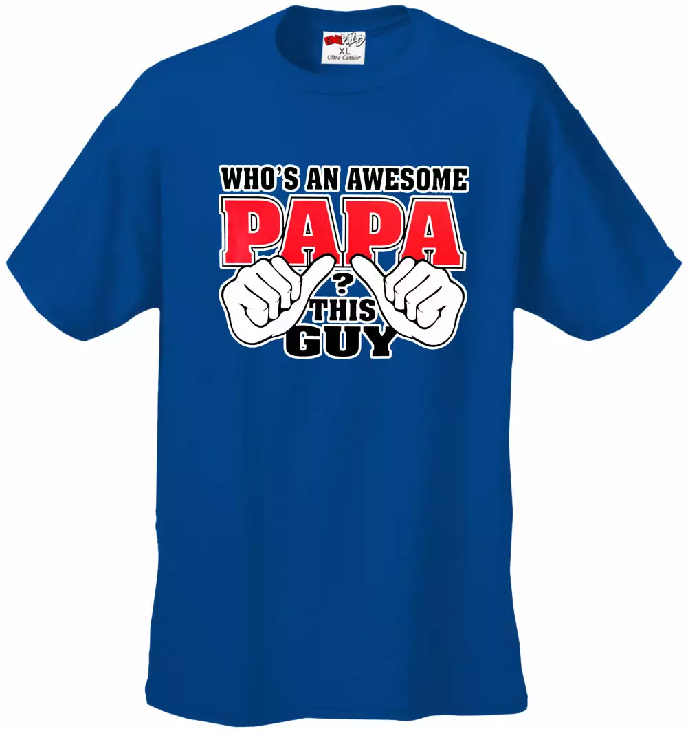 Bewild Positive Reinforcement Awesome Papa Men's T-Shirt 13 Bewild Positive Reinforcement Awesome Papa Men's T-Shirt