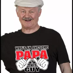 Bewild Positive Reinforcement Awesome Papa Men's T-Shirt 14 Bewild Positive Reinforcement Awesome Papa Men's T-Shirt