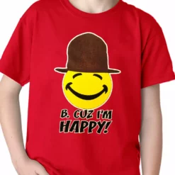 Bewild Famous Quotes And Sayings "B. Cuz I'm Happy" Kid's T-Shirt 12 Bewild Famous Quotes And Sayings