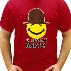 Bewild "B. Cuz I'm Happy" Men's T-Shirt Hip-Hop Inspired Clothing