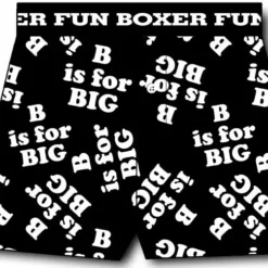 Bewild B Is For Big Boxer Shorts Men's Boxers