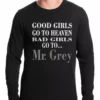 Bewild Bad Girls Go To Mr. Grey Thermal Shirt 2 Bewild Bad Girls Go To Mr. Grey Thermal Shirt