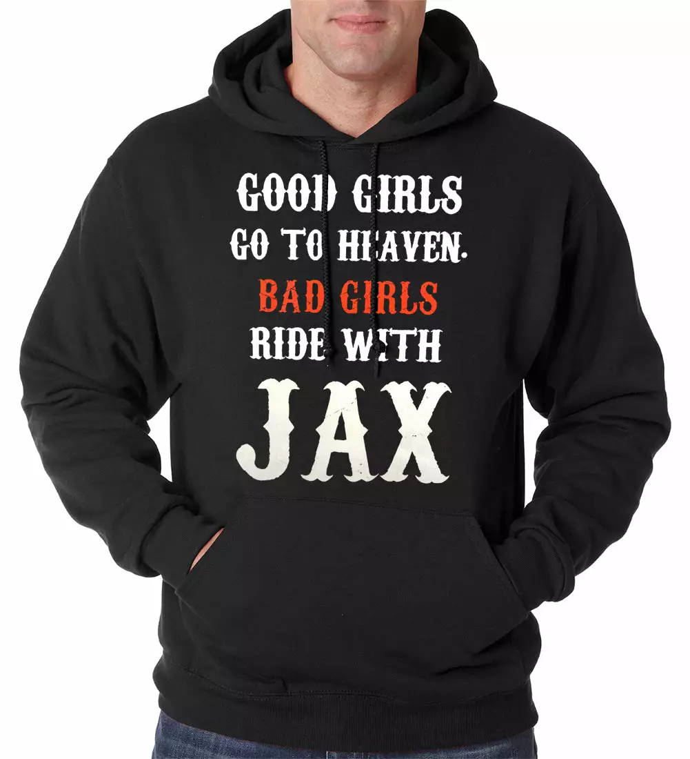 Bewild Bad Girls Ride With Jax SOA Adult Hoodie Famous Quotes And Sayings 3 Bewild Bad Girls Ride With Jax SOA Adult Hoodie Famous Quotes And Sayings