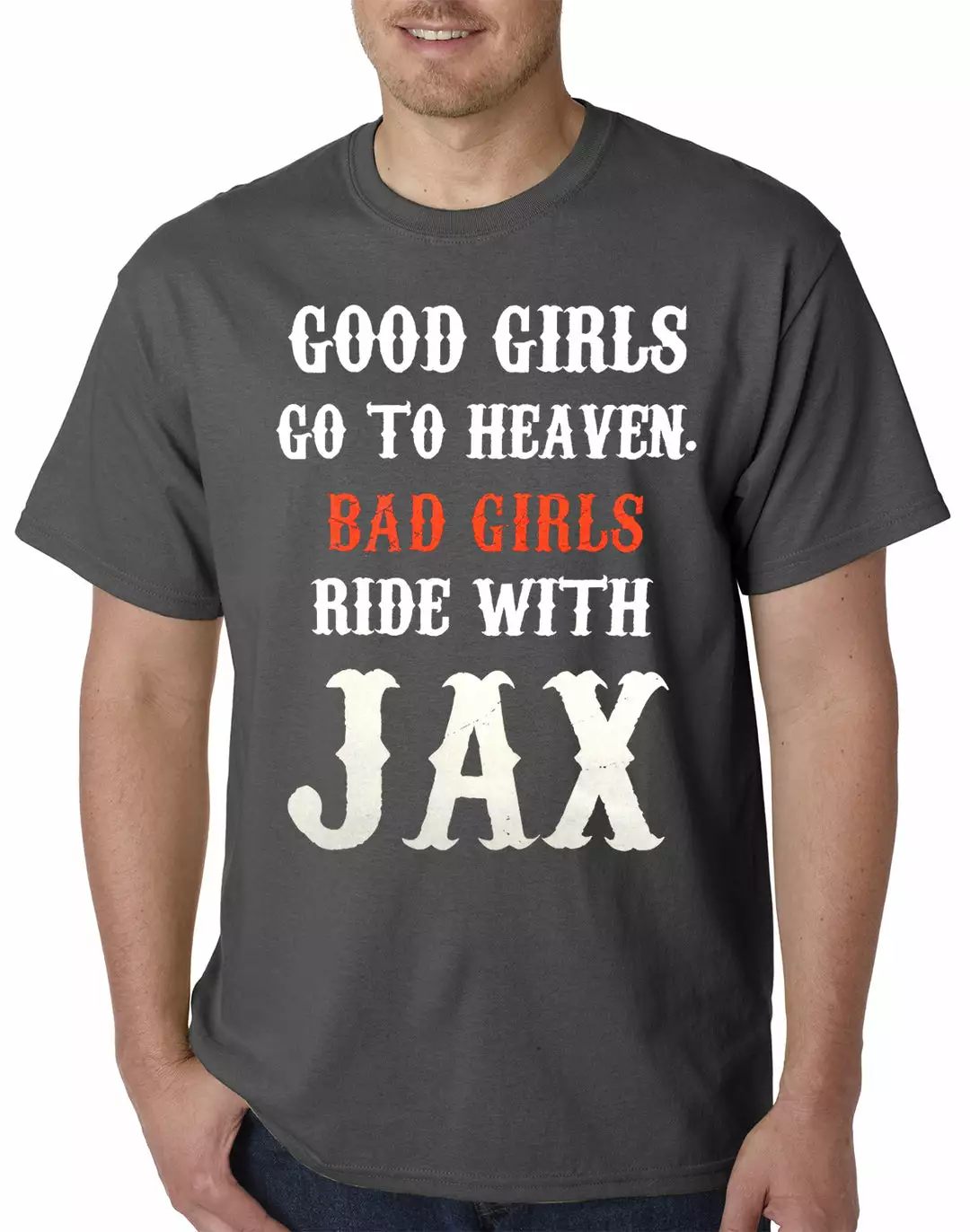 Bewild Bad Girls Ride With Jax SOA Mens T-shirt Famous Quotes And Sayings 6 Bewild Bad Girls Ride With Jax SOA Mens T-shirt Famous Quotes And Sayings