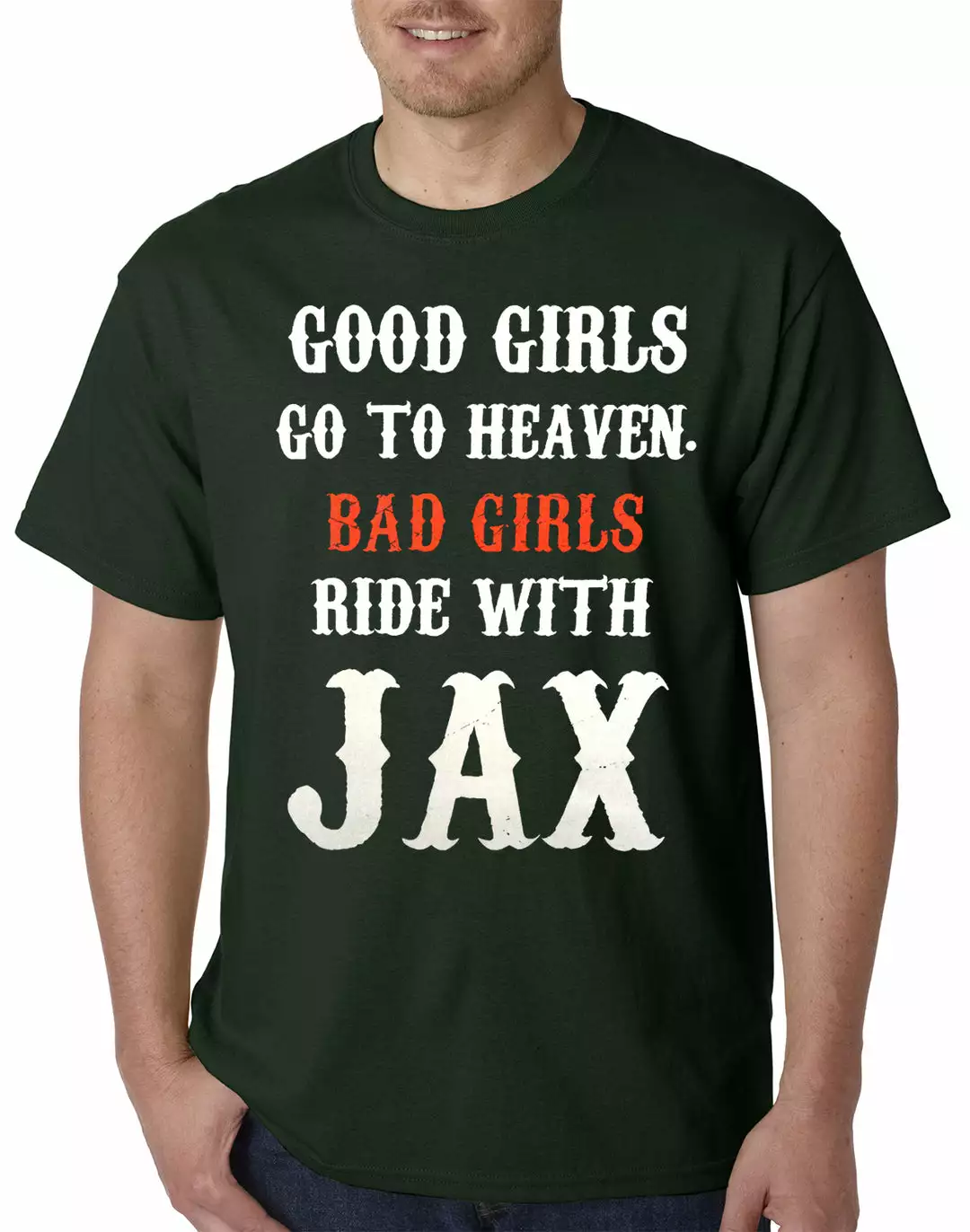 Bewild Bad Girls Ride With Jax SOA Mens T-shirt Famous Quotes And Sayings 7 Bewild Bad Girls Ride With Jax SOA Mens T-shirt Famous Quotes And Sayings