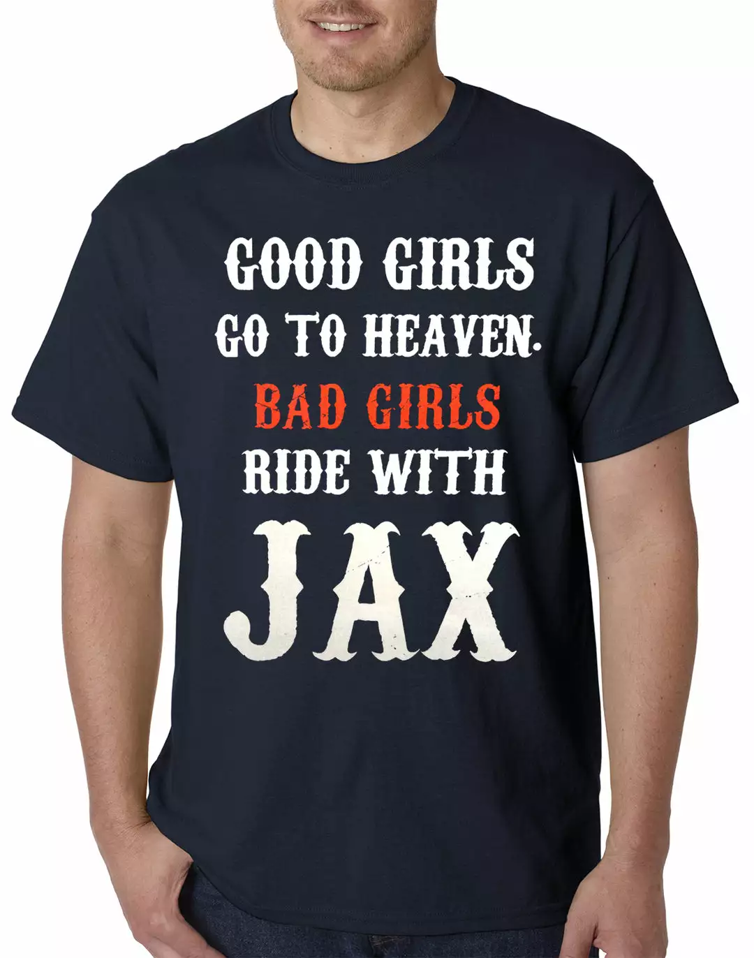 Bewild Bad Girls Ride With Jax SOA Mens T-shirt Famous Quotes And Sayings 9 Bewild Bad Girls Ride With Jax SOA Mens T-shirt Famous Quotes And Sayings
