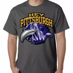 Bewild Baltimore Fan - Hey Pittsburgh Mens T-shirt Sport Inspiration