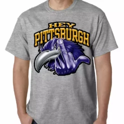 Bewild Baltimore Fan - Hey Pittsburgh Mens T-shirt Sport Inspiration