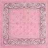 Bewild Bandanas - Light Pink Paisley Bandanna
