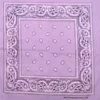 Bewild Bandannas Bandanas - Light Purple Paisley Bandanna
