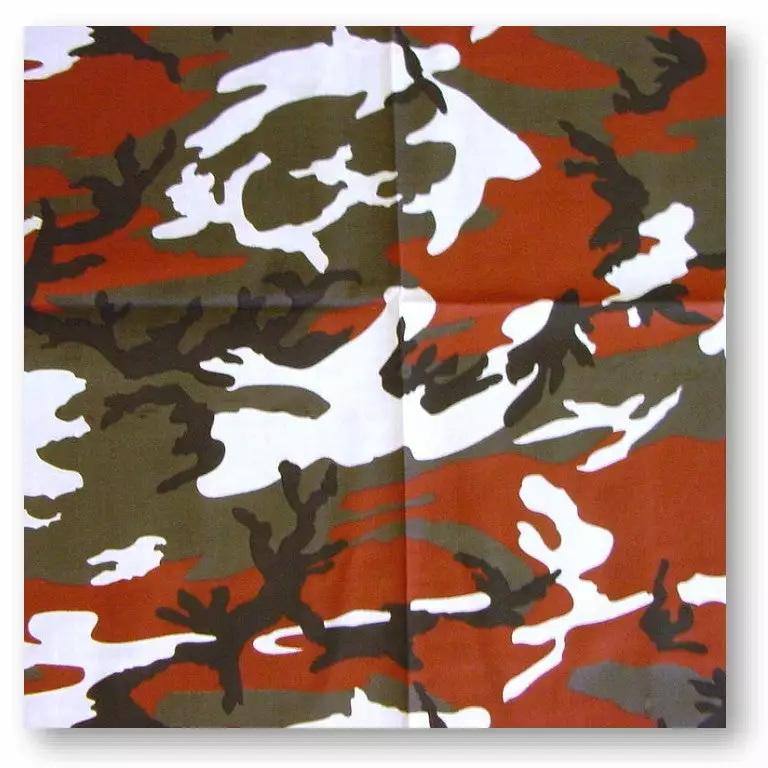 Bewild Bandannas Bandanas - Red Camoflauge Bandanna 3 Bewild Bandannas Bandanas - Red Camoflauge Bandanna