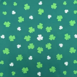 Bewild Bandanna - 22x22 Inch Dark Green Shamrock Bandanna