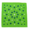 Bewild Bandanna - 22x22 InchLight Green Shamrock Bandanna