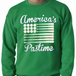 Bewild Sport Inspiration Baseball America's Pastime Crewneck
