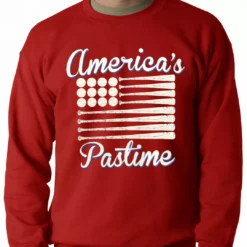 Bewild Sport Inspiration Baseball America's Pastime Crewneck