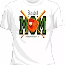 Bewild Baseball Mom And Proud Of It Girls T-Shirt