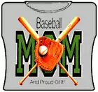 Bewild Baseball Mom And Proud Of It Girls T-Shirt 7 Bewild Baseball Mom And Proud Of It Girls T-Shirt