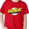 Bewild Bazinga Kid's T Shirt Big Bang Theory 1 Bewild Bazinga Kid's T Shirt Big Bang Theory
