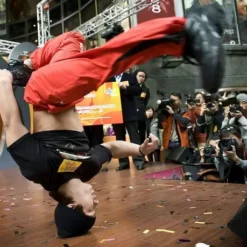 Bewild BBOY Break Dance Headspin Beanie (Red / Black) Beanies & Headspins