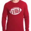 Bewild Be Bold, Be Brave, Be Berry Football Thermal Shirt