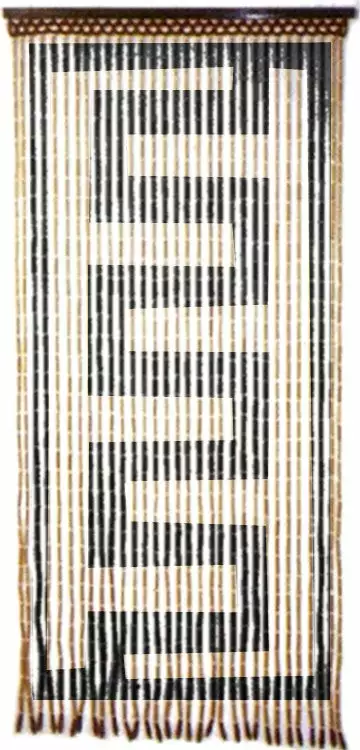 Bewild Doorway Beads Beaded Curtains - Zig Zag Wooden Door Beads 3 Bewild Doorway Beads Beaded Curtains - Zig Zag Wooden Door Beads