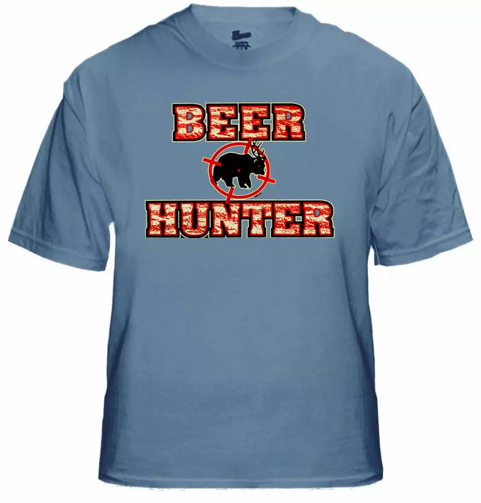 Bewild Bear Deer Beer Hunter Target Mens T-shirt Cool Funny & Offensive 7 Bewild Bear Deer Beer Hunter Target Mens T-shirt Cool Funny & Offensive