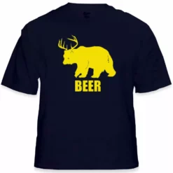 Bewild Bear + Deer = Beer T-Shirt