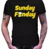 Bewild Cool Funny & Offensive Beer Drinking Tees - Sunday Funday T-Shirt