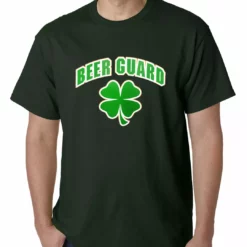 Bewild St.Patricks Day Beer Guard Irish Shamrock St. Patrick's Day Mens T-shirt