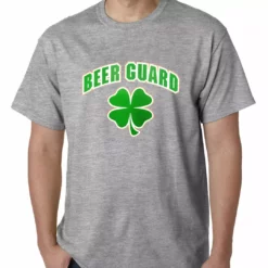 Bewild St.Patricks Day Beer Guard Irish Shamrock St. Patrick's Day Mens T-shirt