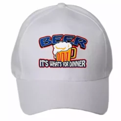 Bewild Beer It's What's For Dinner Baseball Hat Brimmed Hats