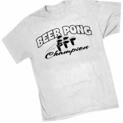 Bewild Cool Funny & Offensive Beer Pong Champ T-Shirt