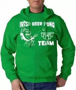 Bewild Beer Pong Clothing - Irish Beer Pong Team Hoodie St.Patricks Day 9 Bewild Beer Pong Clothing - Irish Beer Pong Team Hoodie St.Patricks Day