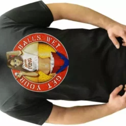 Bewild Beer Pong "Get Your Balls Wet " Mens T-Shirt