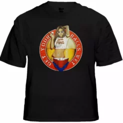 Bewild Beer Pong "Get Your Balls Wet " Mens T-Shirt