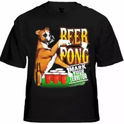 Bewild Cool Funny & Offensive Beer Pong "Mark Your Territory" T-Shirt 13 Bewild Cool Funny & Offensive Beer Pong